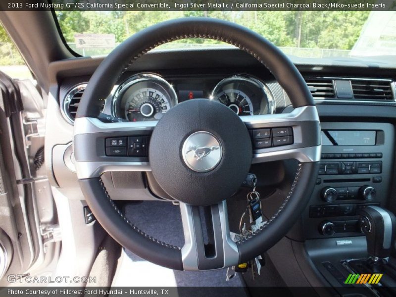  2013 Mustang GT/CS California Special Convertible Steering Wheel