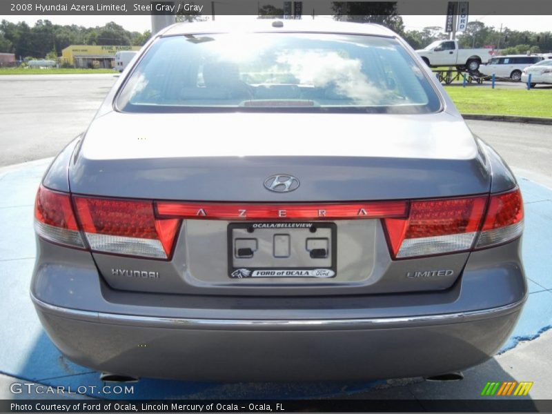 Steel Gray / Gray 2008 Hyundai Azera Limited