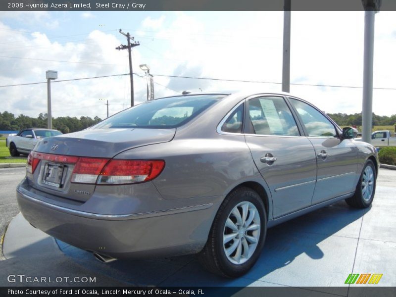 Steel Gray / Gray 2008 Hyundai Azera Limited