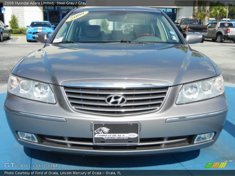 Steel Gray / Gray 2008 Hyundai Azera Limited