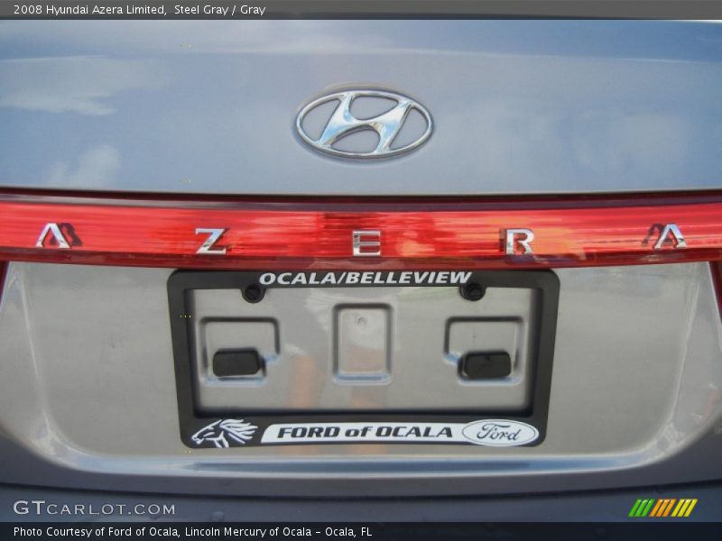 Steel Gray / Gray 2008 Hyundai Azera Limited