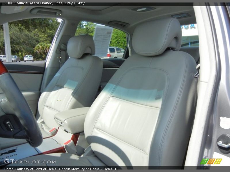 Steel Gray / Gray 2008 Hyundai Azera Limited