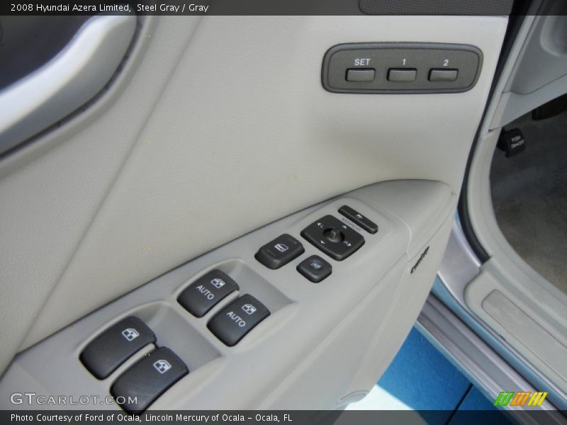 Steel Gray / Gray 2008 Hyundai Azera Limited
