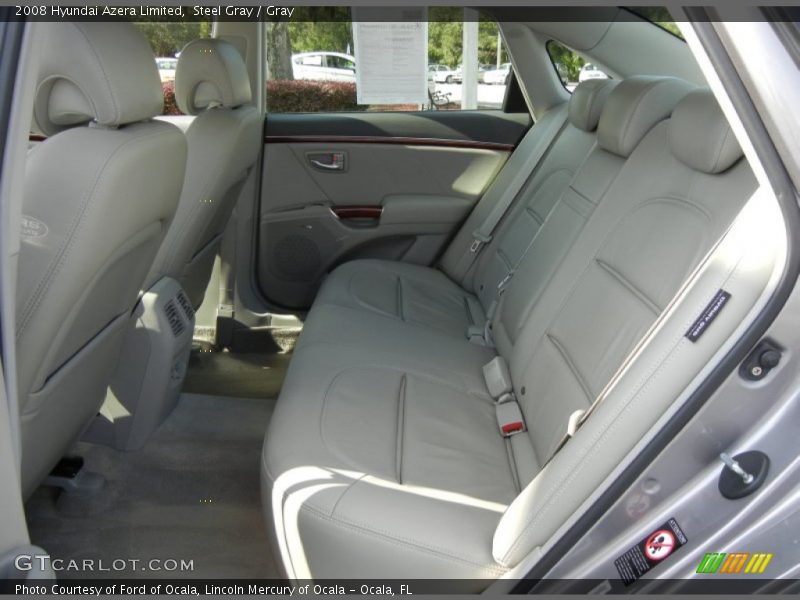 Steel Gray / Gray 2008 Hyundai Azera Limited
