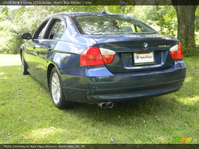 Mystic Blue Metallic / Grey 2006 BMW 3 Series 325xi Sedan