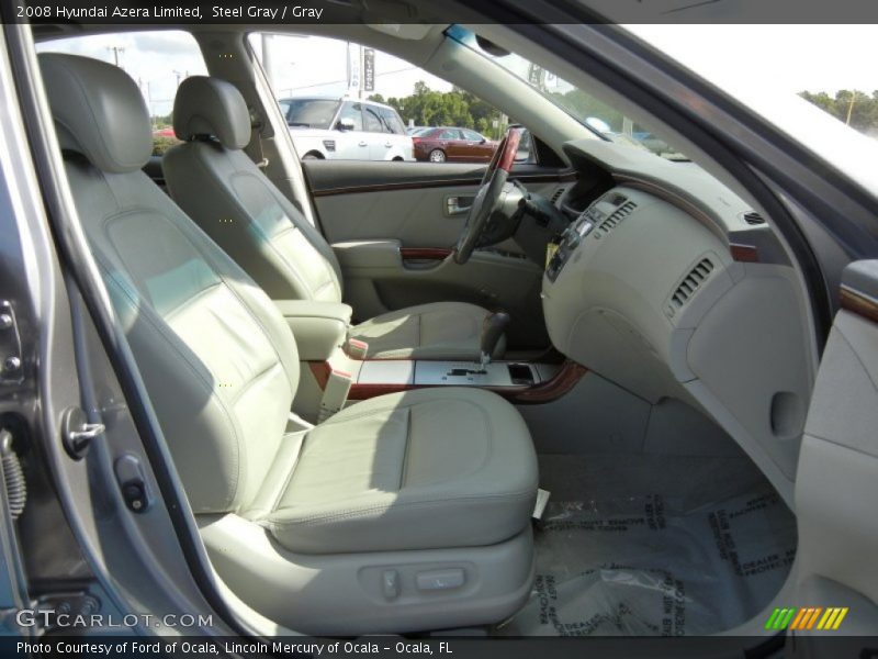 Steel Gray / Gray 2008 Hyundai Azera Limited