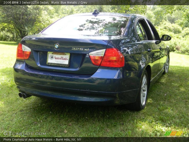 Mystic Blue Metallic / Grey 2006 BMW 3 Series 325xi Sedan
