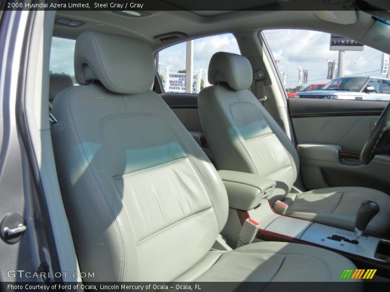 Steel Gray / Gray 2008 Hyundai Azera Limited