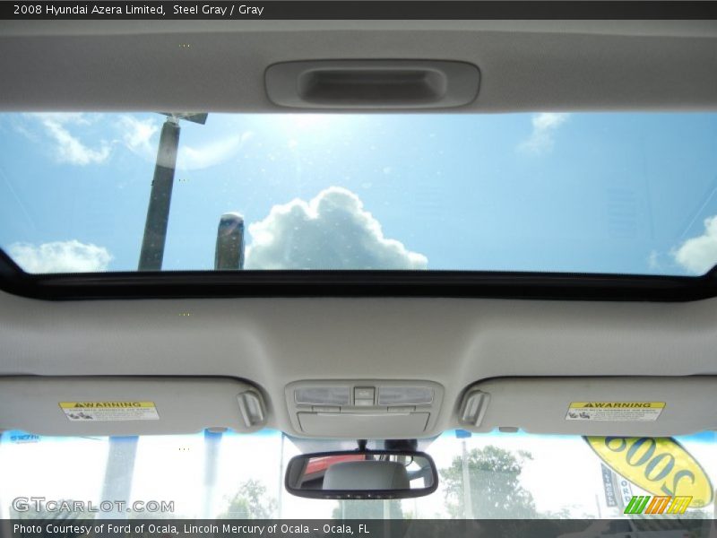 Steel Gray / Gray 2008 Hyundai Azera Limited