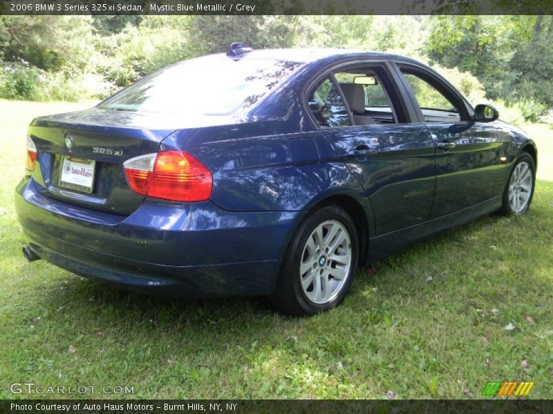 Mystic Blue Metallic / Grey 2006 BMW 3 Series 325xi Sedan