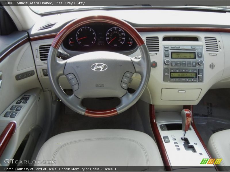 Steel Gray / Gray 2008 Hyundai Azera Limited