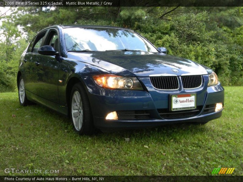 Mystic Blue Metallic / Grey 2006 BMW 3 Series 325xi Sedan