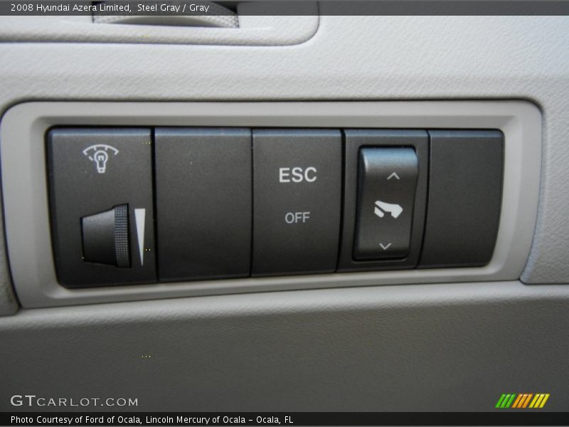 Steel Gray / Gray 2008 Hyundai Azera Limited