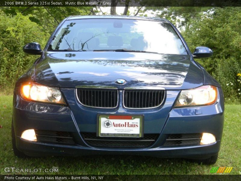 Mystic Blue Metallic / Grey 2006 BMW 3 Series 325xi Sedan