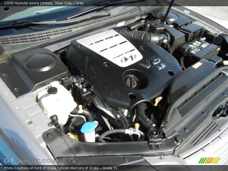 Steel Gray / Gray 2008 Hyundai Azera Limited