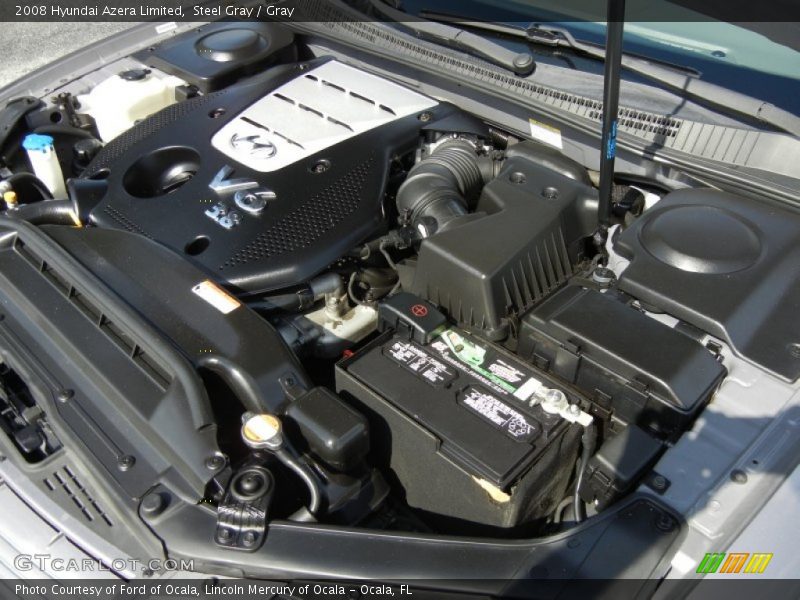Steel Gray / Gray 2008 Hyundai Azera Limited