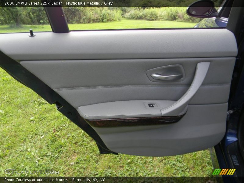 Mystic Blue Metallic / Grey 2006 BMW 3 Series 325xi Sedan