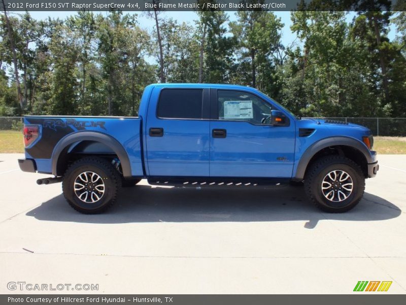 2012 F150 SVT Raptor SuperCrew 4x4 Blue Flame Metallic
