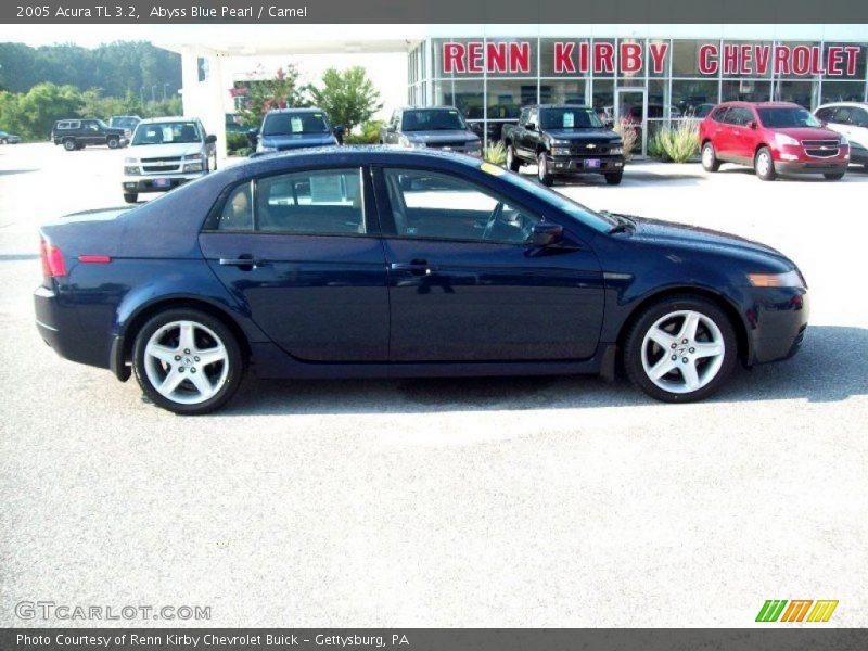 Abyss Blue Pearl / Camel 2005 Acura TL 3.2