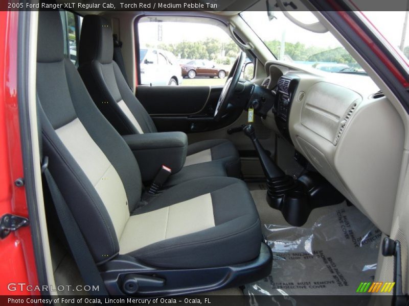  2005 Ranger XLT Regular Cab Medium Pebble Tan Interior
