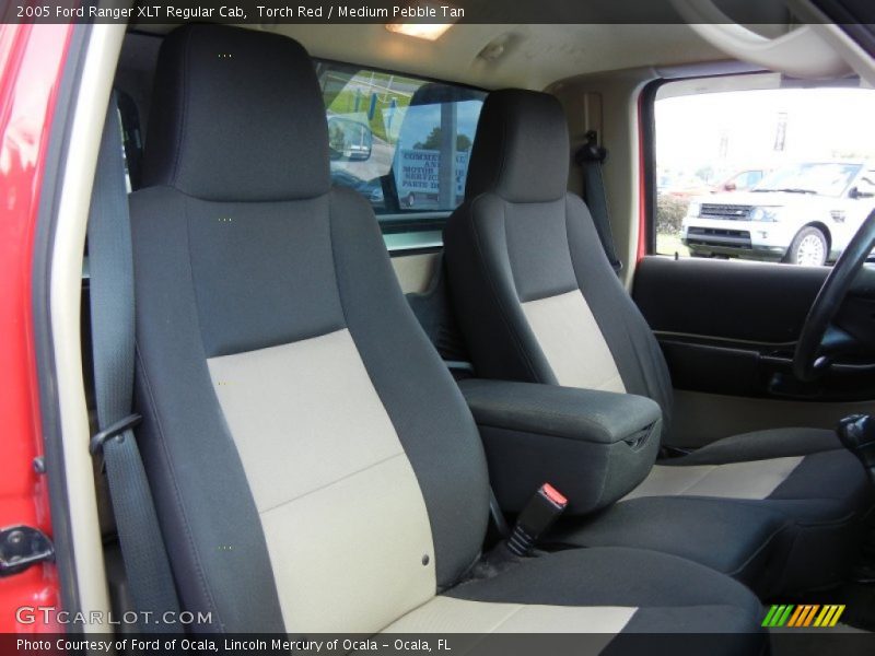 Torch Red / Medium Pebble Tan 2005 Ford Ranger XLT Regular Cab