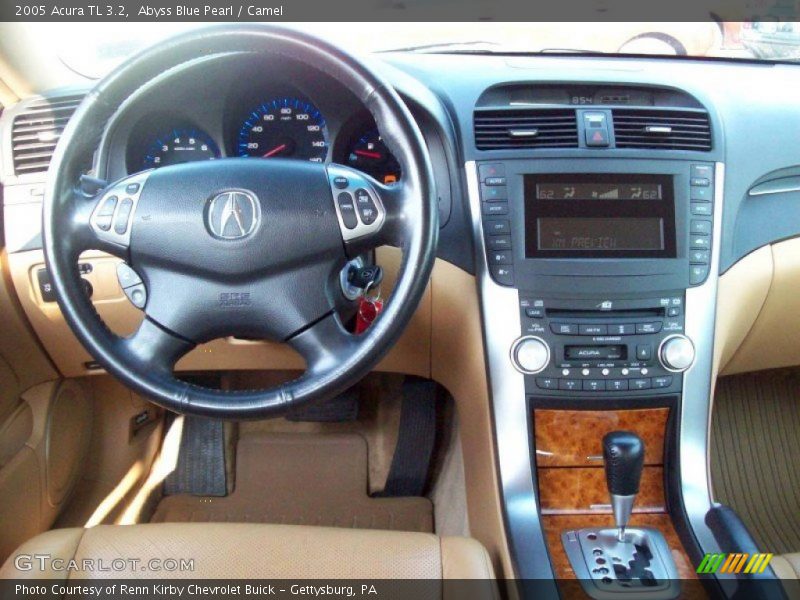 Abyss Blue Pearl / Camel 2005 Acura TL 3.2
