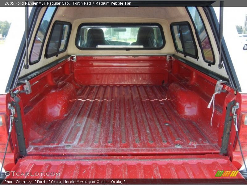 Torch Red / Medium Pebble Tan 2005 Ford Ranger XLT Regular Cab