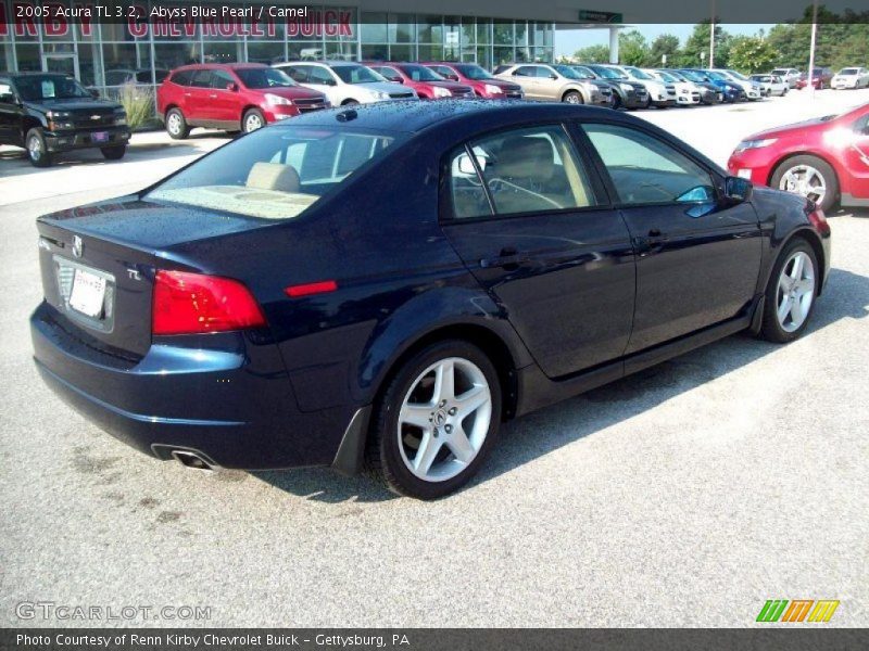 Abyss Blue Pearl / Camel 2005 Acura TL 3.2