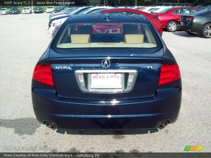 Abyss Blue Pearl / Camel 2005 Acura TL 3.2