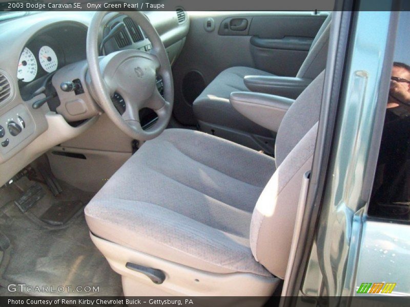  2003 Caravan SE Taupe Interior