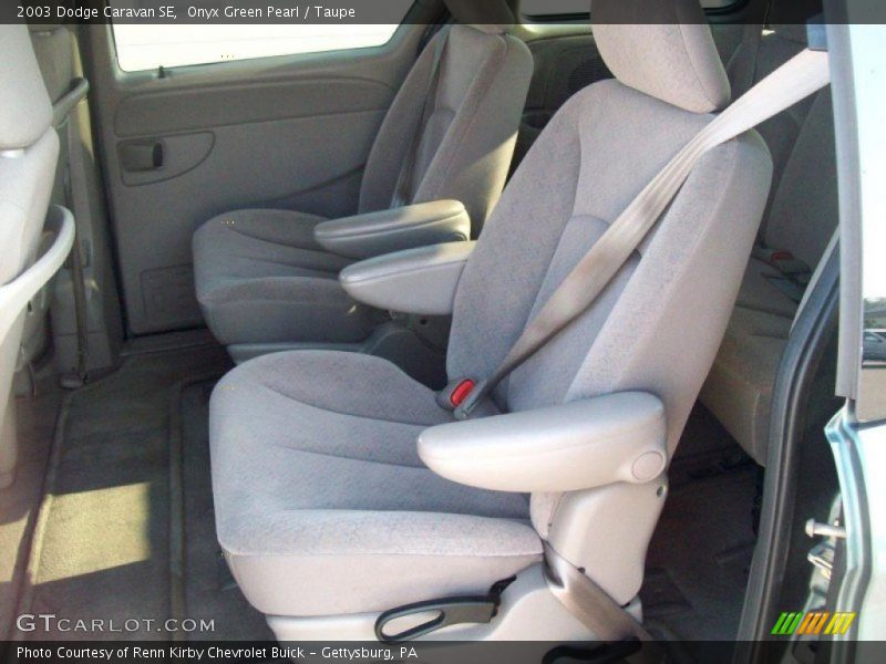 Rear Seat of 2003 Caravan SE
