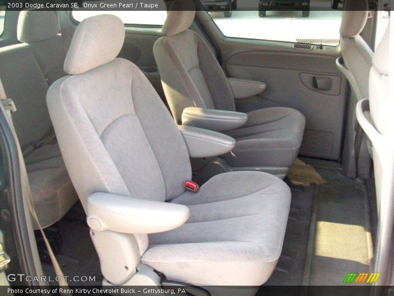 Rear Seat of 2003 Caravan SE