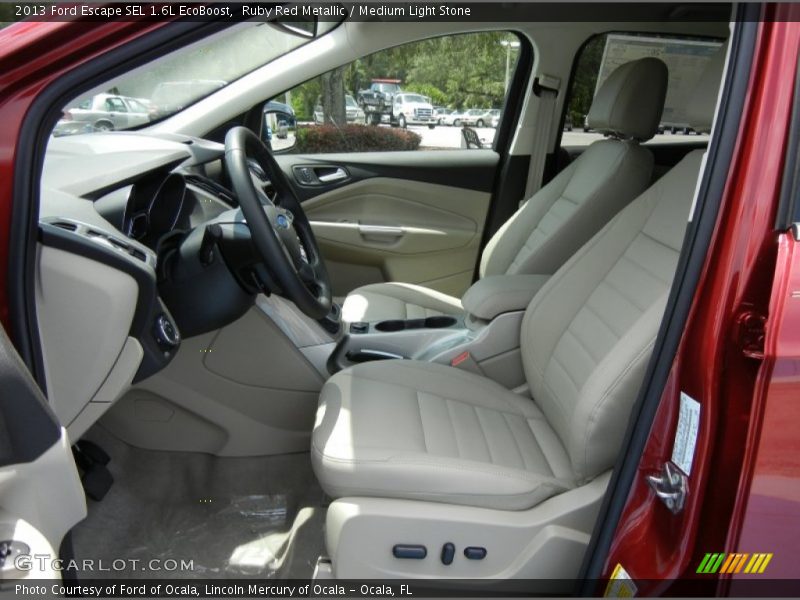  2013 Escape SEL 1.6L EcoBoost Medium Light Stone Interior