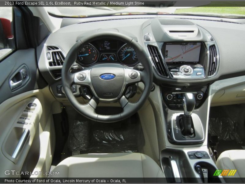 Dashboard of 2013 Escape SEL 1.6L EcoBoost