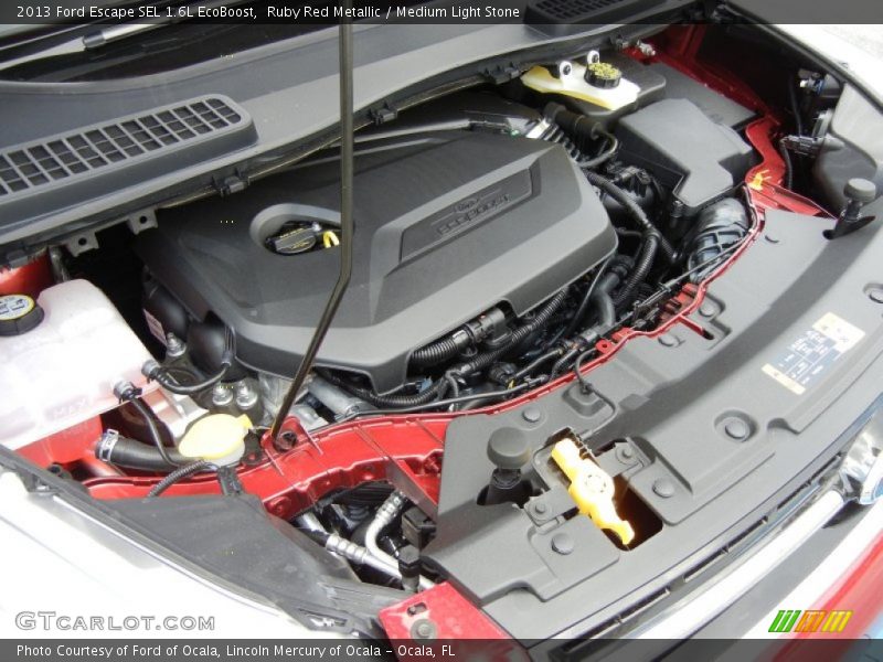  2013 Escape SEL 1.6L EcoBoost Engine - 1.6 Liter DI Turbocharged DOHC 16-Valve Ti-VCT EcoBoost 4 Cylinder