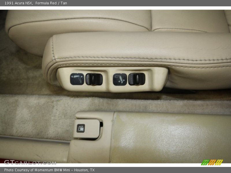 Controls of 1991 NSX 