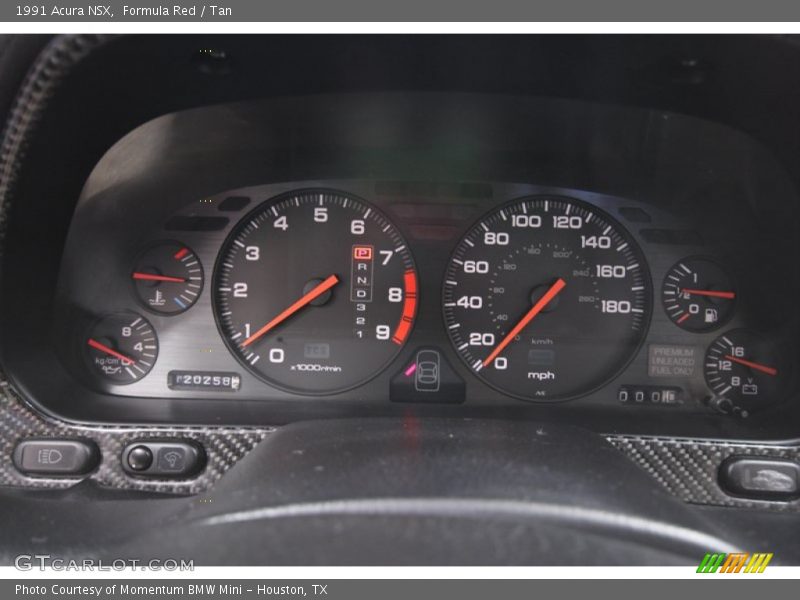  1991 NSX   Gauges
