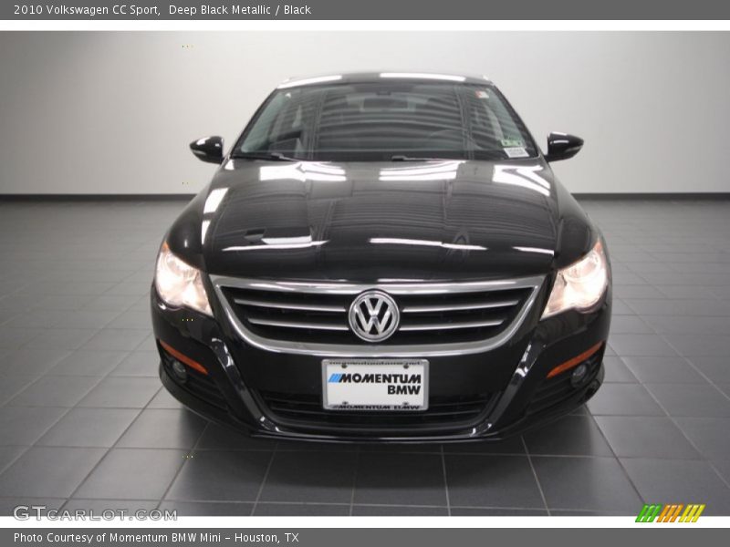 Deep Black Metallic / Black 2010 Volkswagen CC Sport