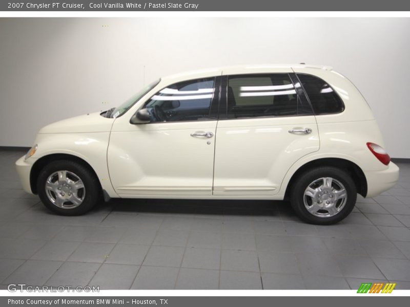 Cool Vanilla White / Pastel Slate Gray 2007 Chrysler PT Cruiser