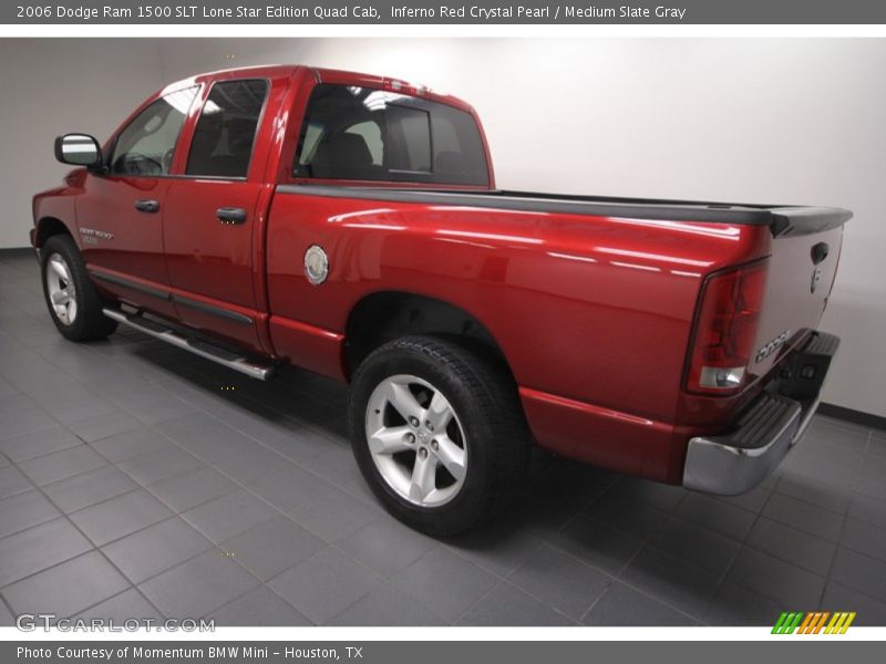Inferno Red Crystal Pearl / Medium Slate Gray 2006 Dodge Ram 1500 SLT Lone Star Edition Quad Cab