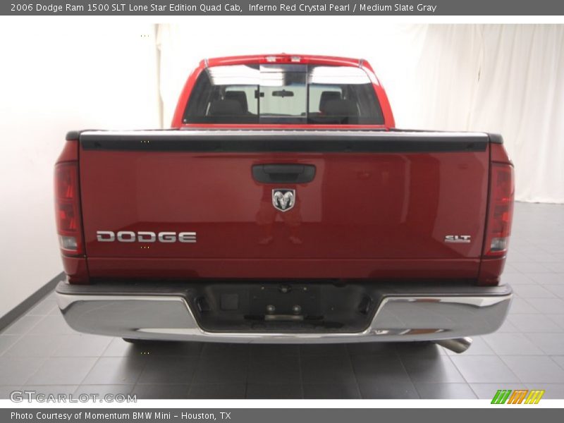 Inferno Red Crystal Pearl / Medium Slate Gray 2006 Dodge Ram 1500 SLT Lone Star Edition Quad Cab