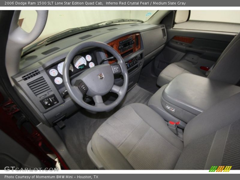 Inferno Red Crystal Pearl / Medium Slate Gray 2006 Dodge Ram 1500 SLT Lone Star Edition Quad Cab