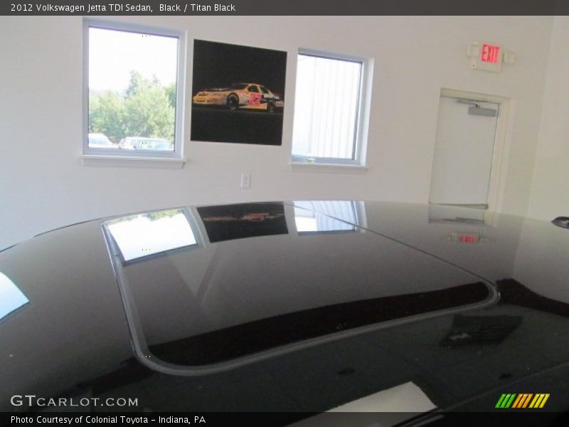 Black / Titan Black 2012 Volkswagen Jetta TDI Sedan