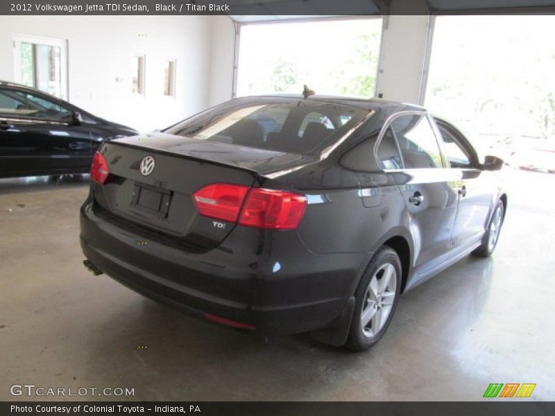 Black / Titan Black 2012 Volkswagen Jetta TDI Sedan