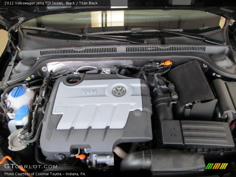 Black / Titan Black 2012 Volkswagen Jetta TDI Sedan
