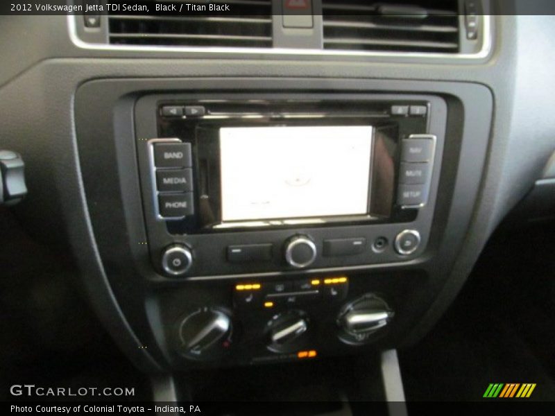 Black / Titan Black 2012 Volkswagen Jetta TDI Sedan