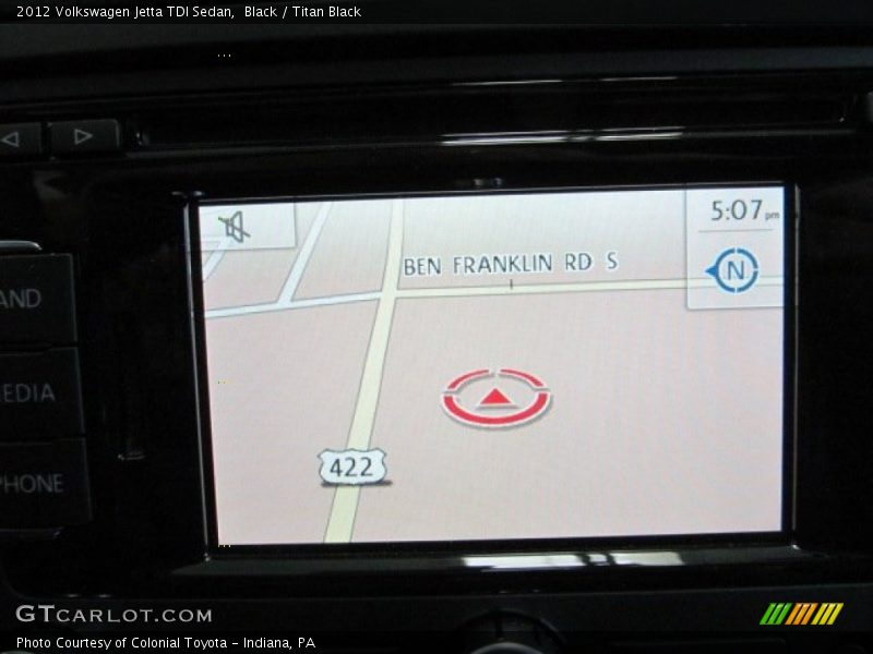 Black / Titan Black 2012 Volkswagen Jetta TDI Sedan