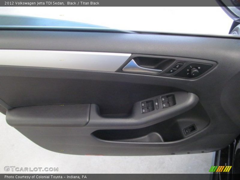 Black / Titan Black 2012 Volkswagen Jetta TDI Sedan