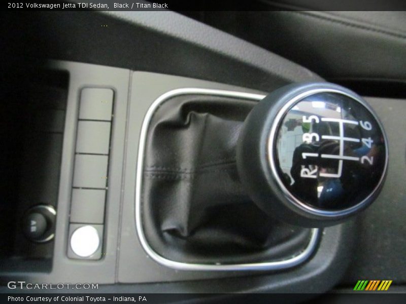 Black / Titan Black 2012 Volkswagen Jetta TDI Sedan