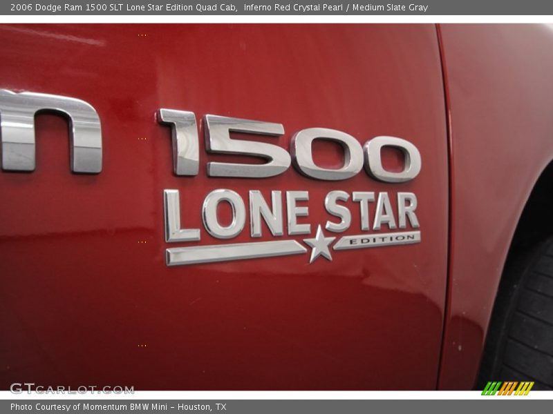 Inferno Red Crystal Pearl / Medium Slate Gray 2006 Dodge Ram 1500 SLT Lone Star Edition Quad Cab